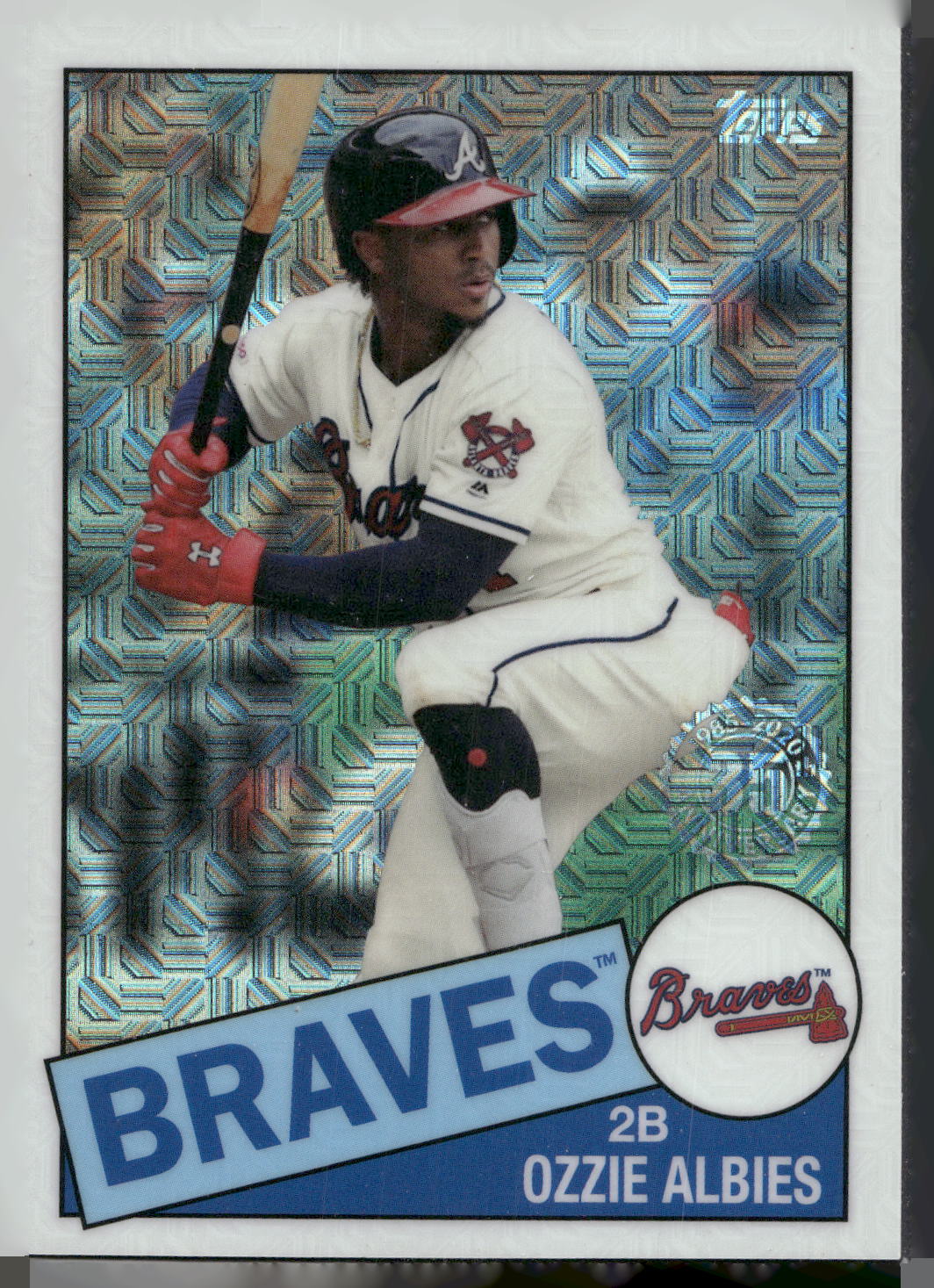 2020 Topps #85TC-4 Ozzie Albies 1985 Topps Chrome Silver Pack
