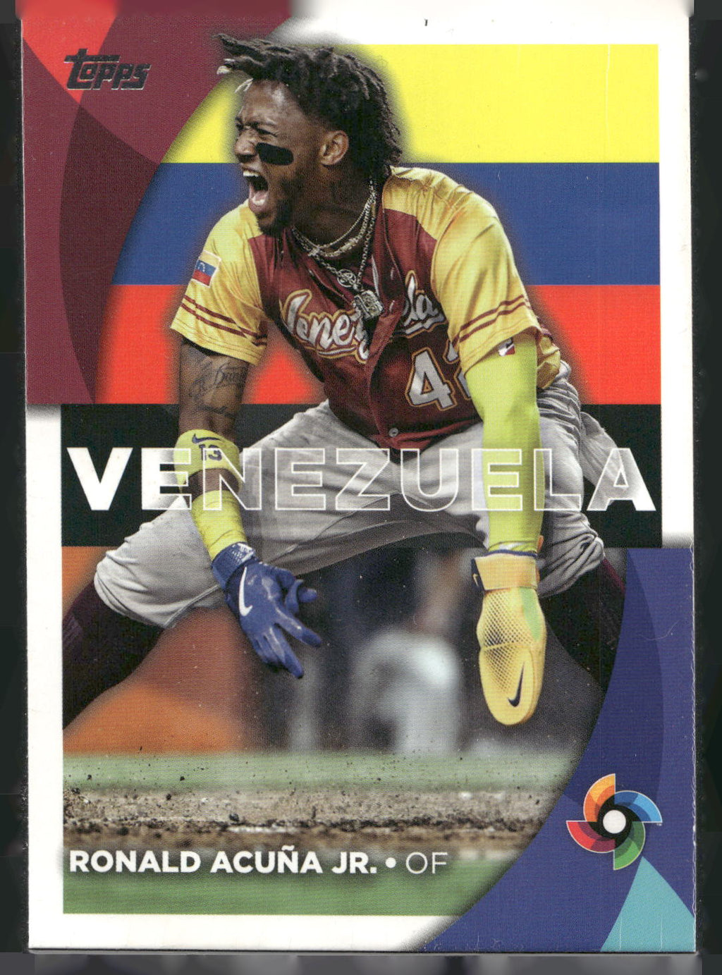 2023 Topps #WBC-16 Ronald Acuña Jr. 2023 World Baseball Classic Stars