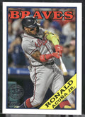 2023 Topps #T88-81 Ronald Acuña Jr. 1988 Topps Baseball 35th