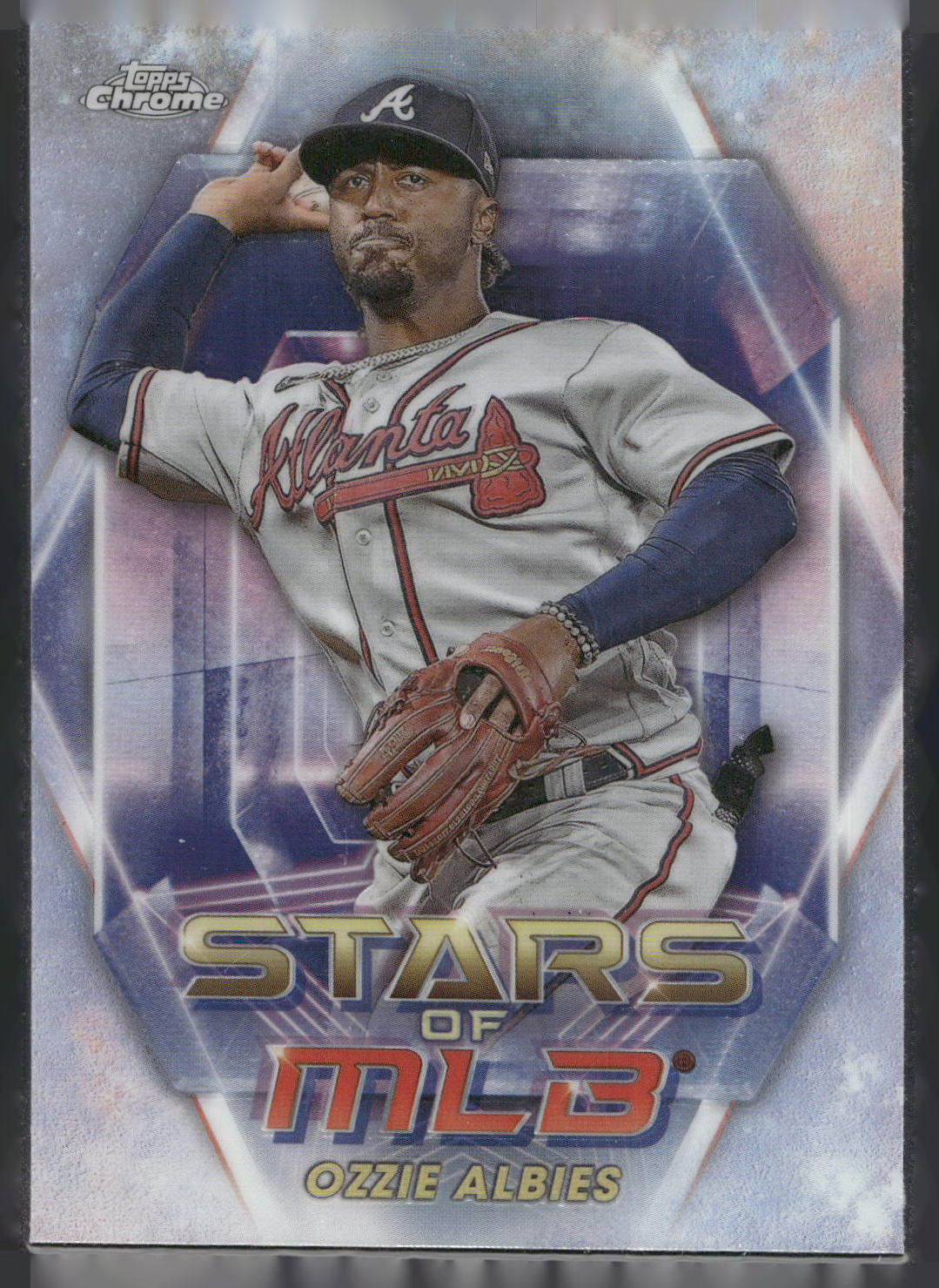 2023 Topps #SMLBC-29 Ozzie Albies Stars of MLB Chrome