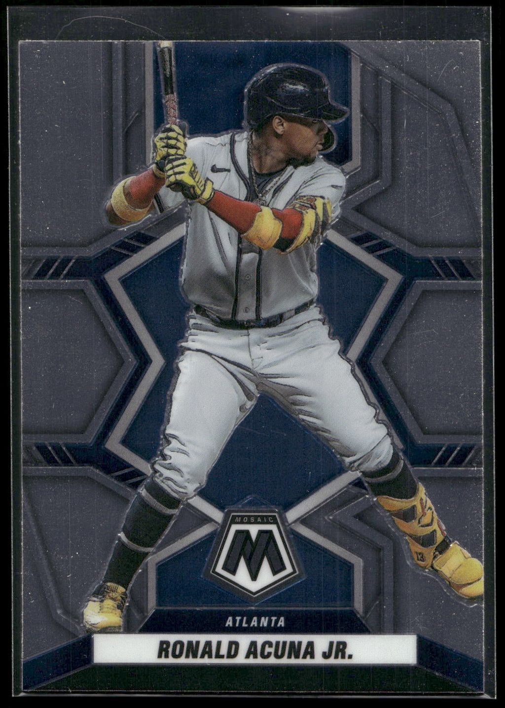 2022 Panini Mosaic #158 Ronald Acuna Jr.
