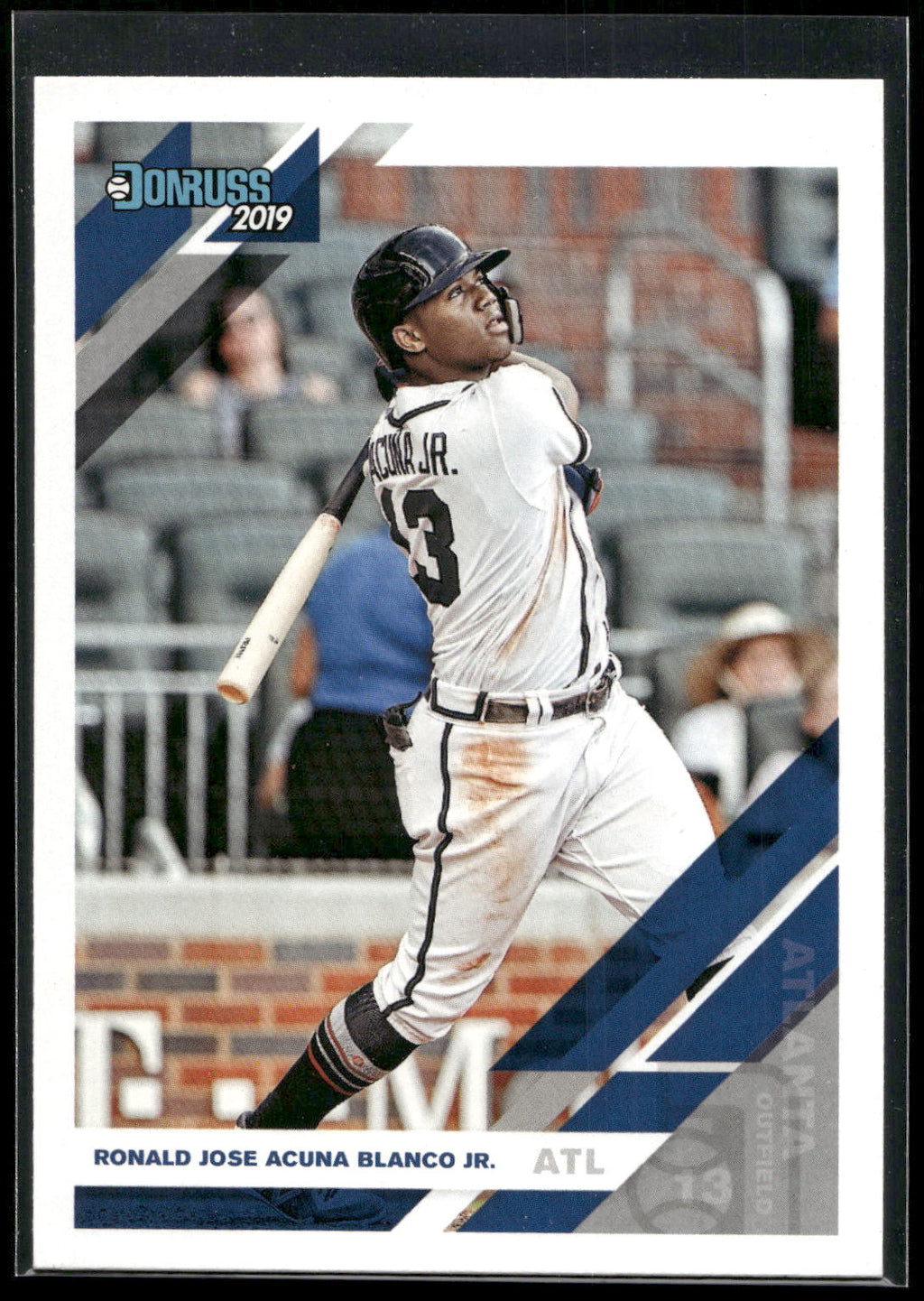 2019 Donruss #87b Ronald Acuna Jr.