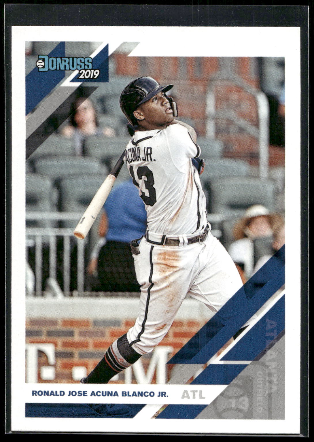 2019 Donruss #87b Ronald Acuna Jr.