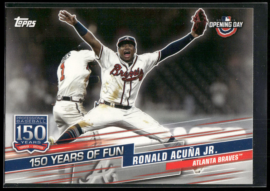 2019 Topps Opening Day #YOF-24 Ronald Acuña Jr. 150 Years of Fun
