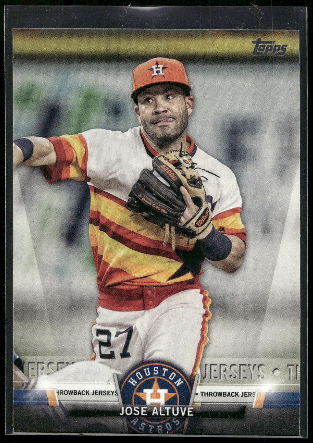 2018 Topps #S-14 Jose Altuve Topps Salute (Series Two)