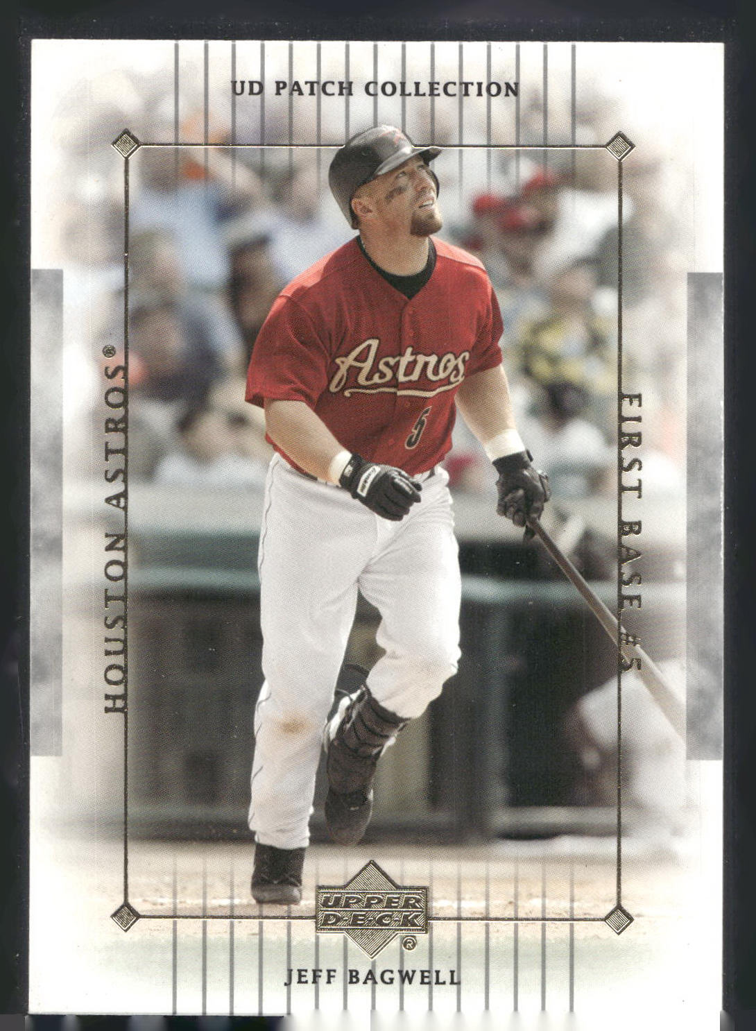 2003 UD Patch Collection #46 Jeff Bagwell