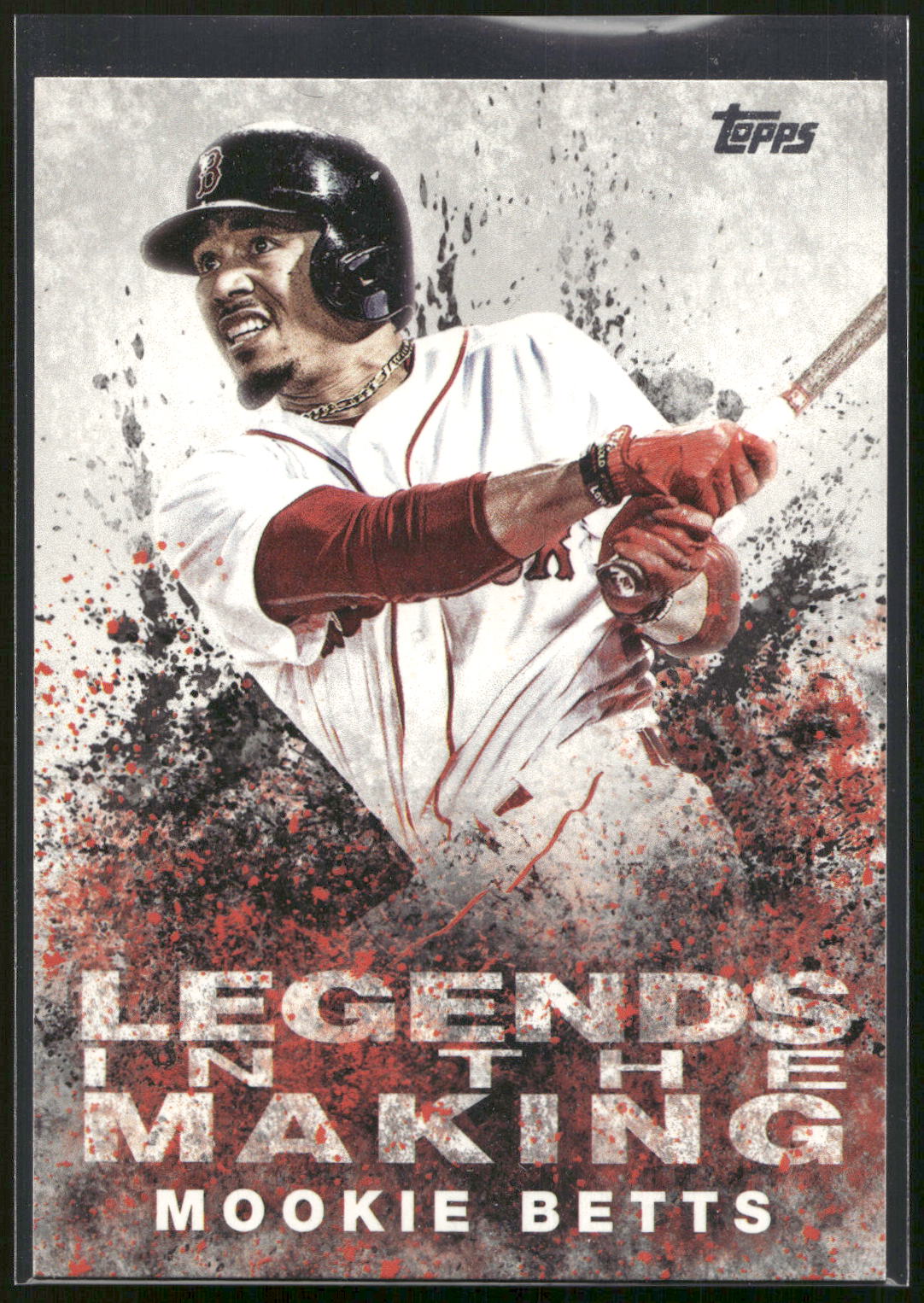 2018 Topps #LTM-MB Mookie Betts Legends in the Making (Series 1)
