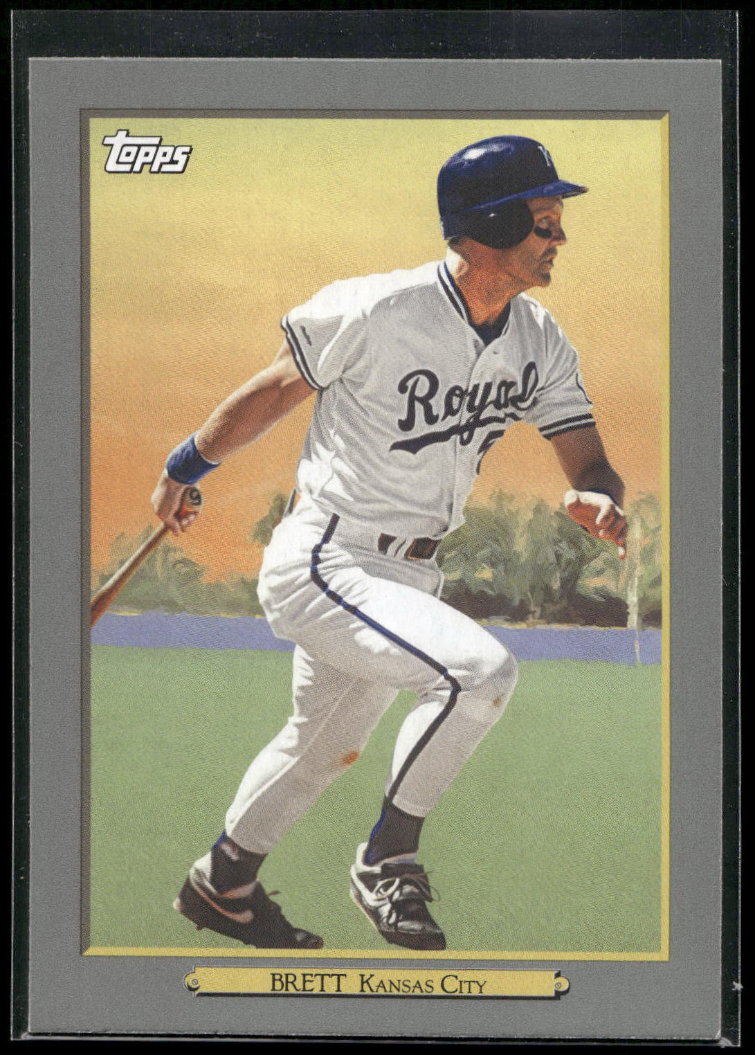 2020 Topps #TR-42 George Brett Turkey Red 2020 (Series 2)