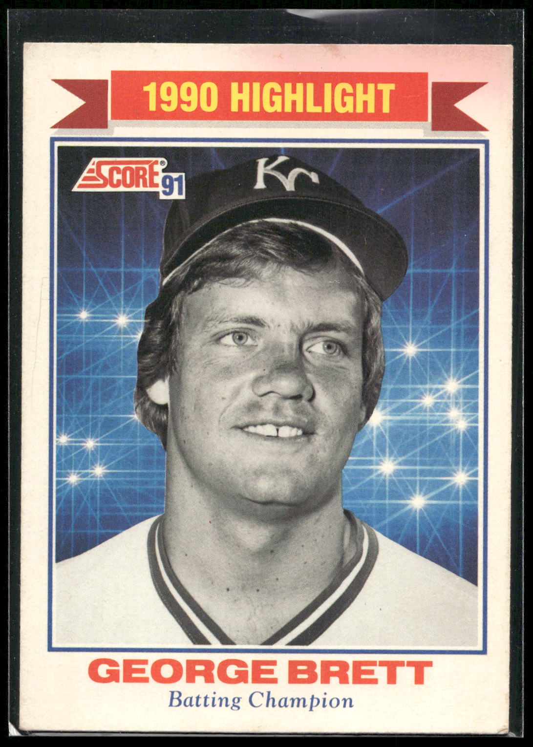 1991 Score #769 George Brett