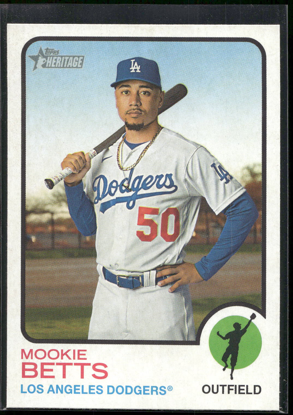 2022 Topps Heritage #386 Mookie Betts