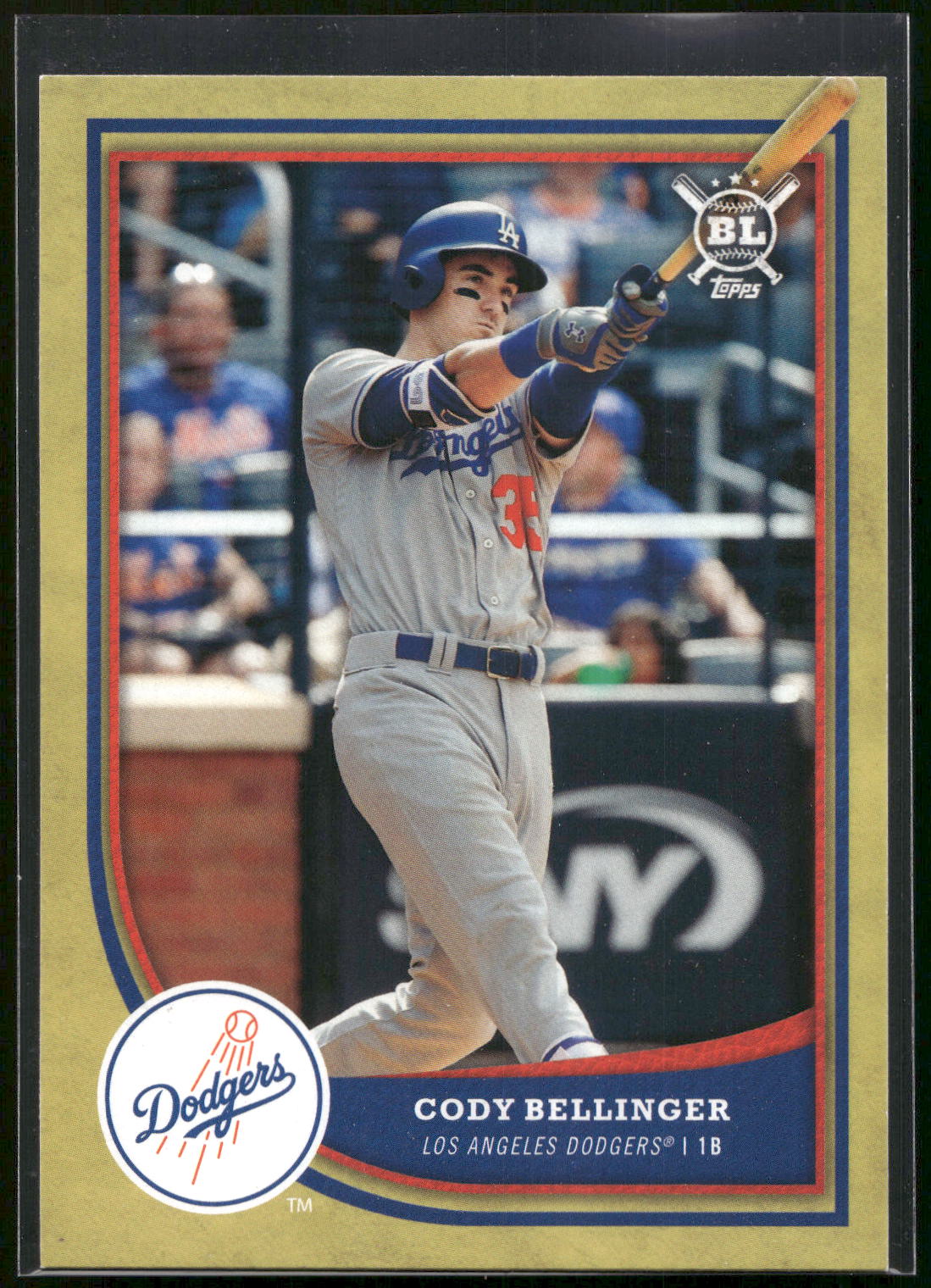 2018 Topps Big League #15 Cody Bellinger Gold