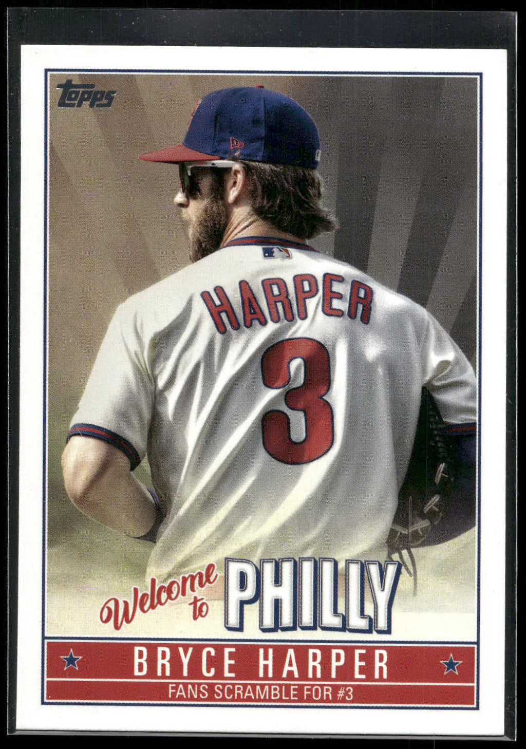 2019 Topps Update #BH-11 Bryce Harper Bryce Harper Welcome to Philly