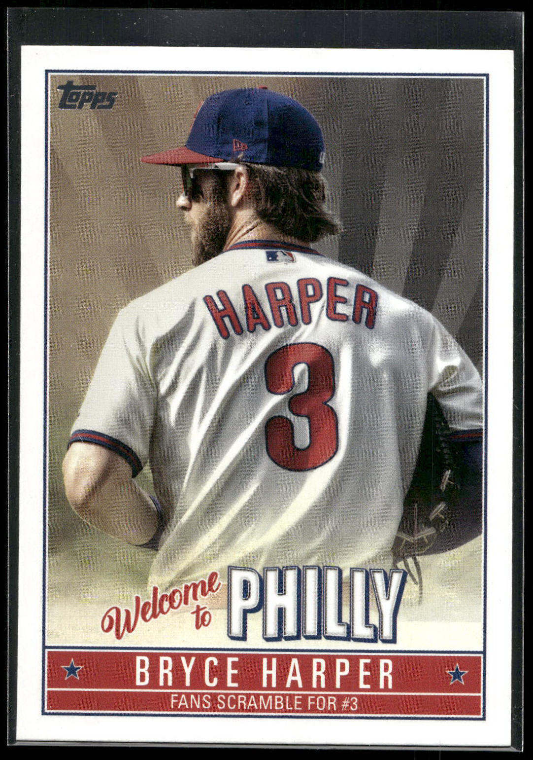 2019 Topps Update #BH-11 Bryce Harper Bryce Harper Welcome to Philly