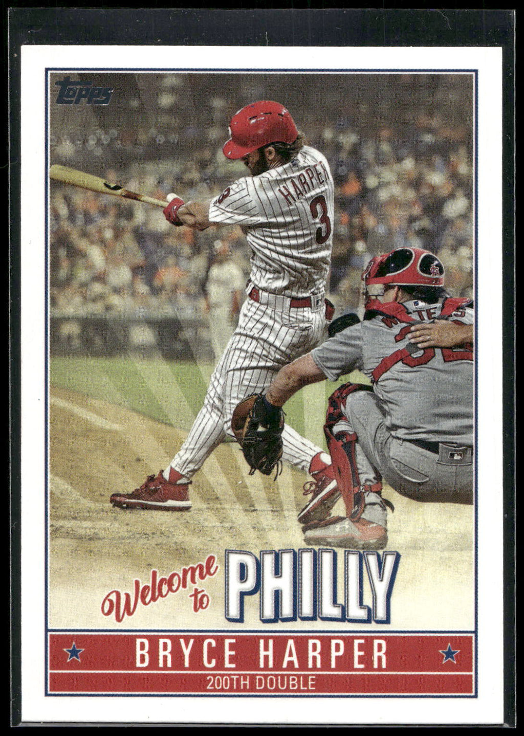 2019 Topps Update #BH-9 Bryce Harper Bryce Harper Welcome to Philly