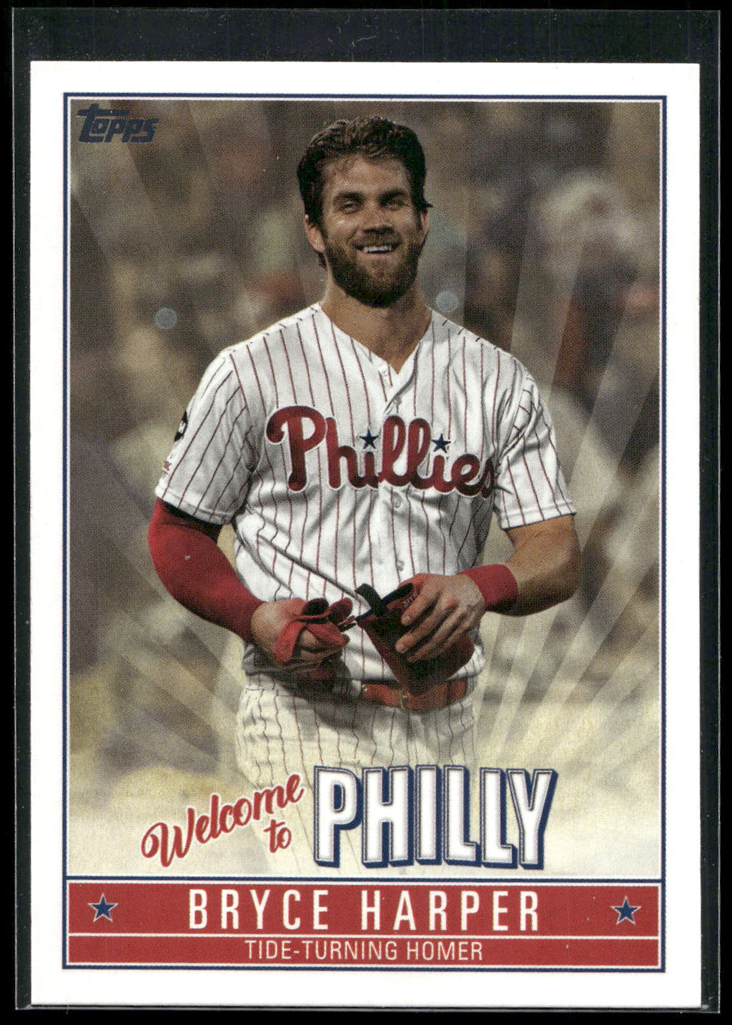 2019 Topps Update #BH-7 Bryce Harper Bryce Harper Welcome to Philly