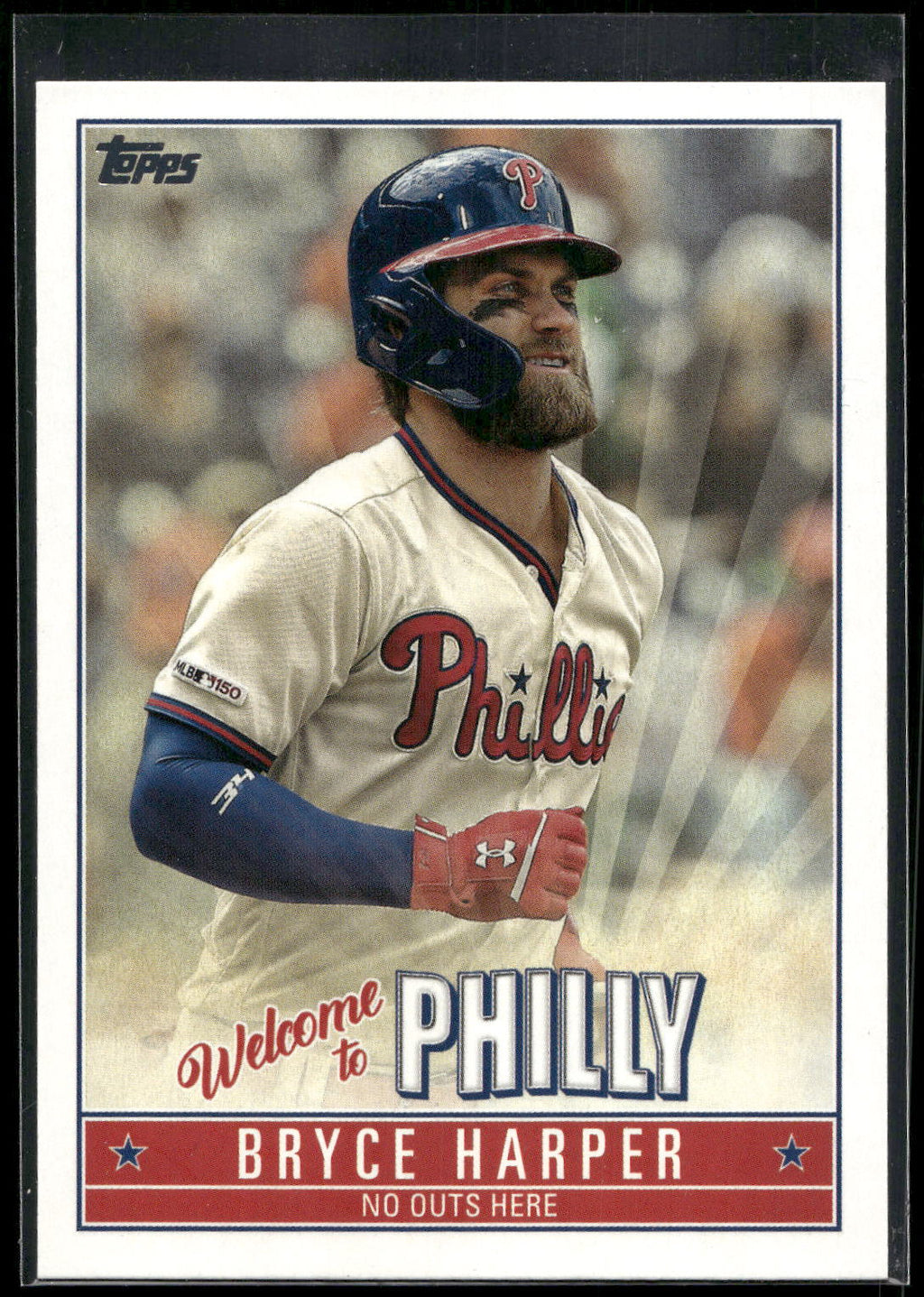 2019 Topps Update #BH-2 Bryce Harper Bryce Harper Welcome to Philly