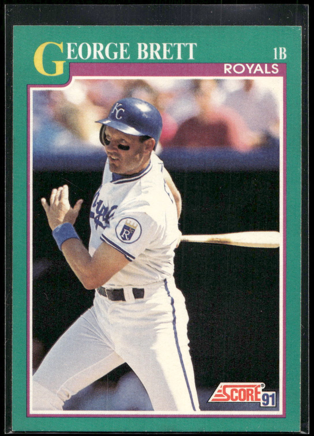 1991 Score #120 George Brett