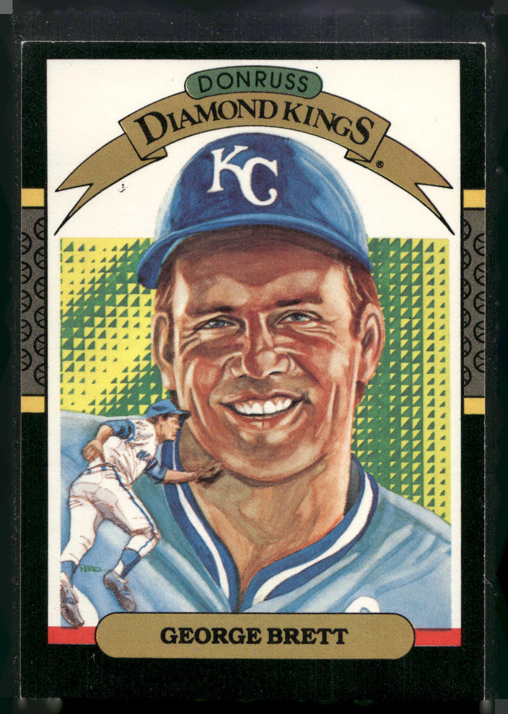 1987 Donruss #15 George Brett Super Diamond Kings