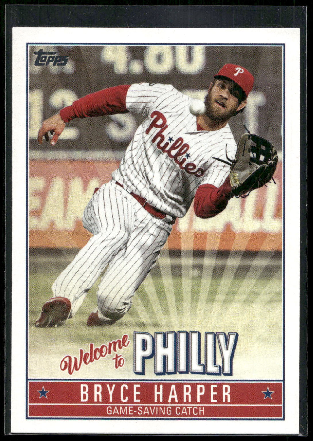 2019 Topps Update #BH-18 Bryce Harper Bryce Harper Welcome to Philly