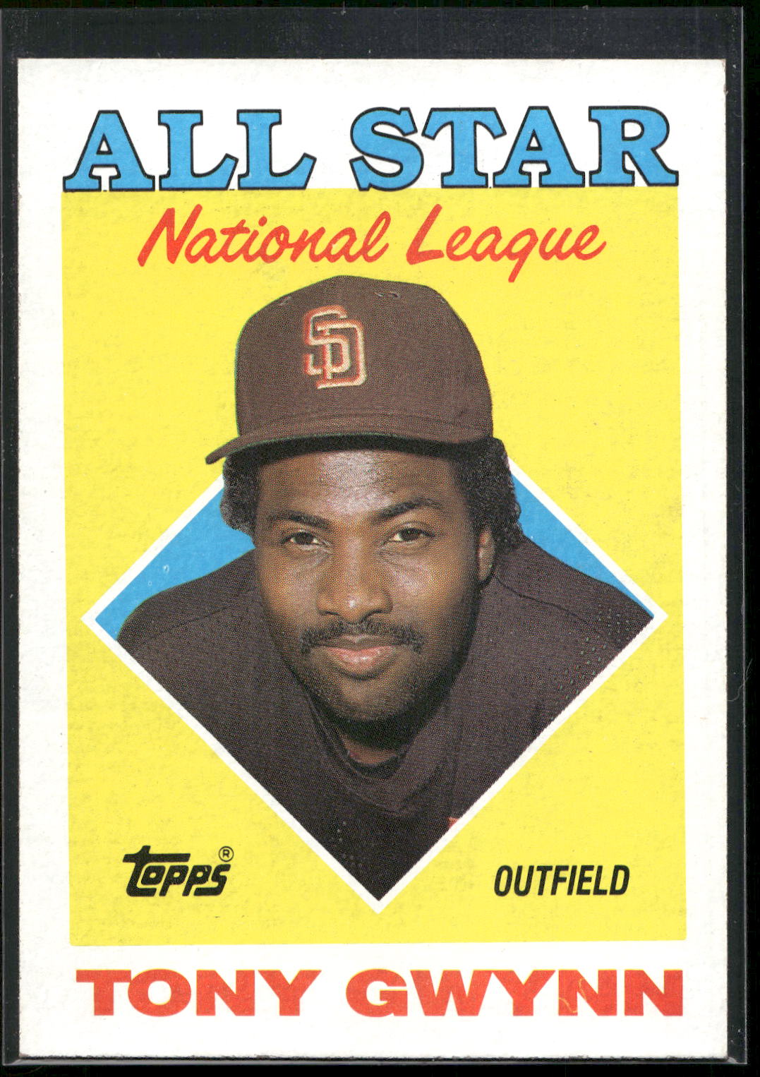 1988 Topps #402 Tony Gwynn