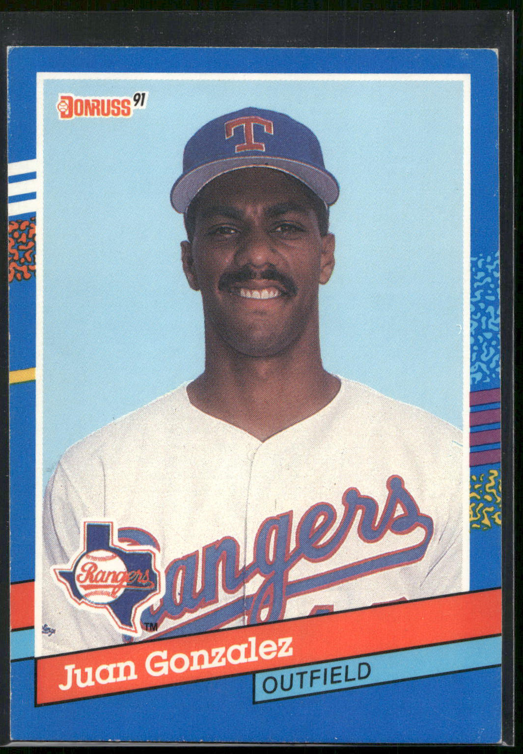 1991 Donruss #371 Juan Gonzalez