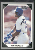 1991 Leaf #119 Juan Gonzalez
