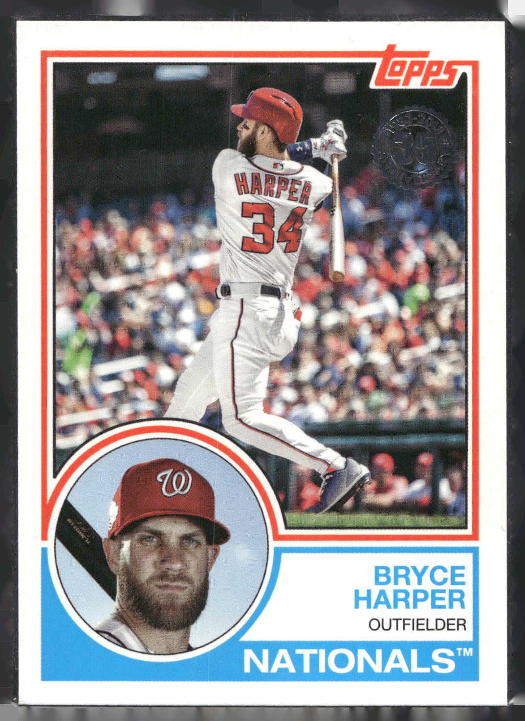 2018 Topps Update #83-45 Bryce Harper 1983 Topps