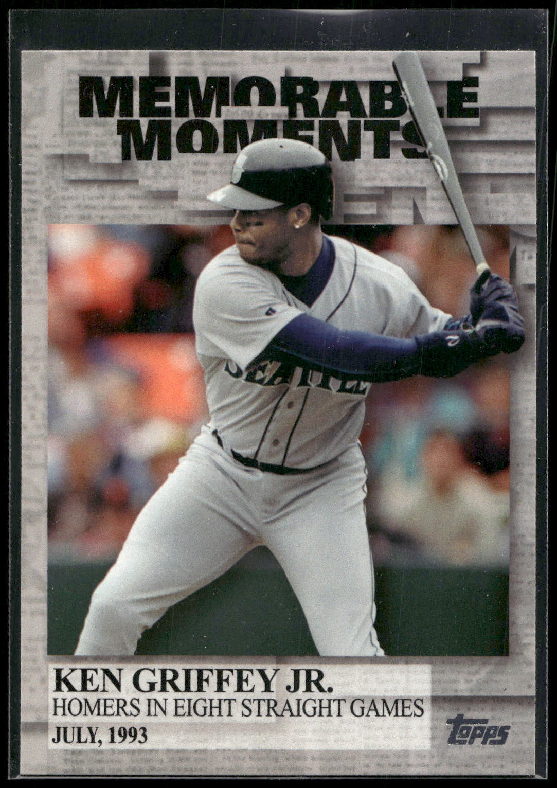 2017 Topps #MM-48 Ken Griffey Jr. Memorable Moments