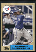 2022 Topps #T87-80 Vladimir Guerrero Jr. 1987 Topps Baseball 35th