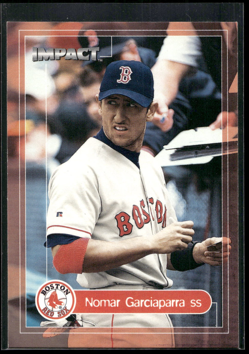 2000 Fleer Impact #79 Nomar Garciaparra