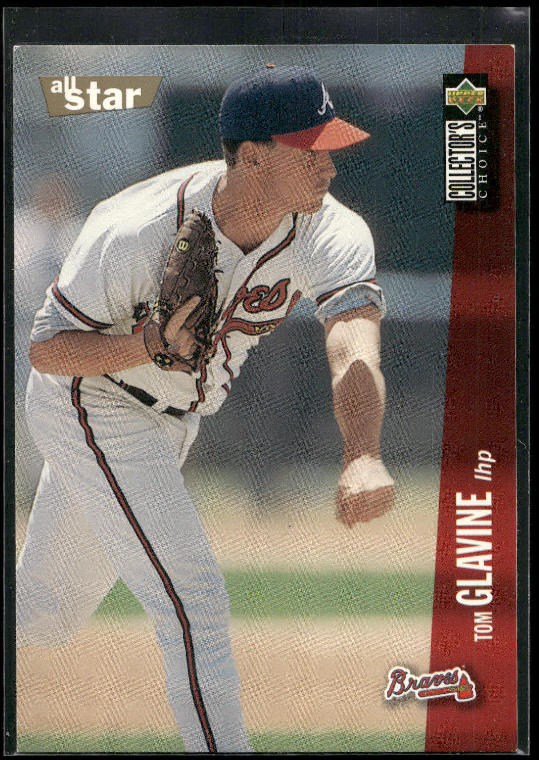 1996 Collector's Choice #455 Tom Glavine