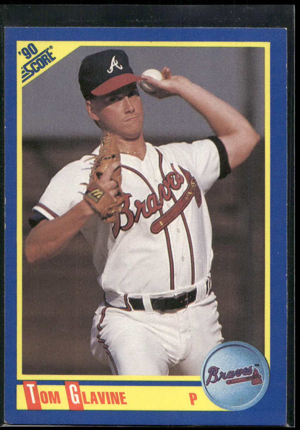 1990 Score #481 Tom Glavine