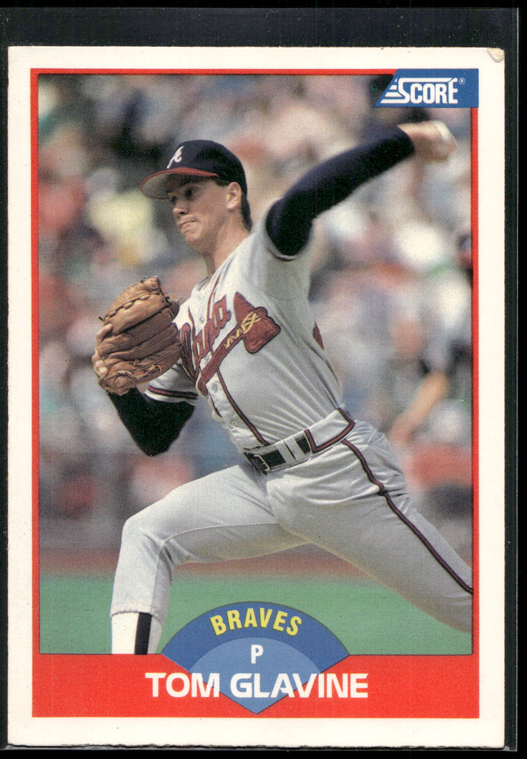 1989 Score #442 Tom Glavine