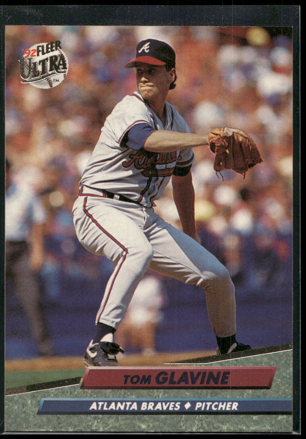 1992 Ultra #162 Tom Glavine