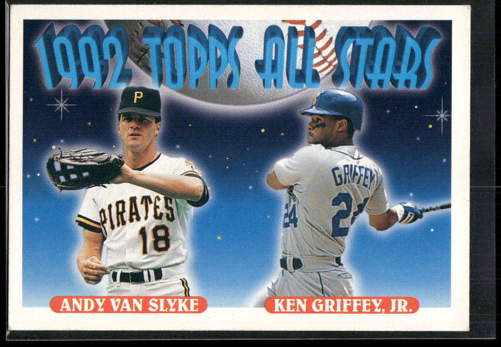 1993 Topps #405 Andy Van Slyke / Ken Griffey Jr.
