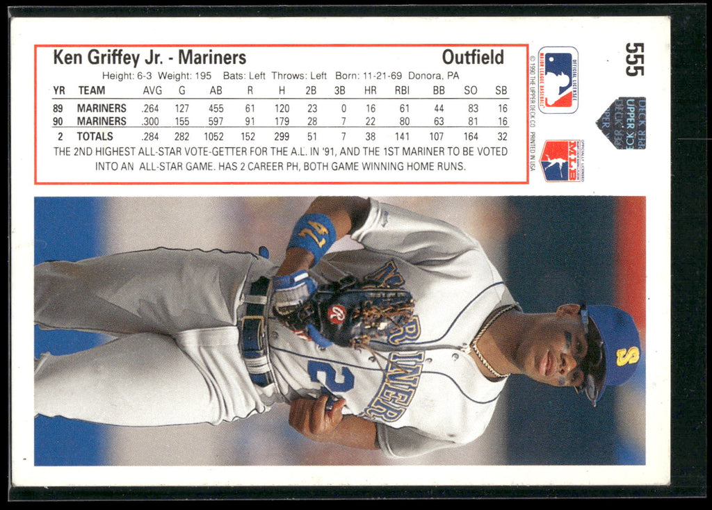 1991 Upper Deck #555 Ken Griffey Jr.