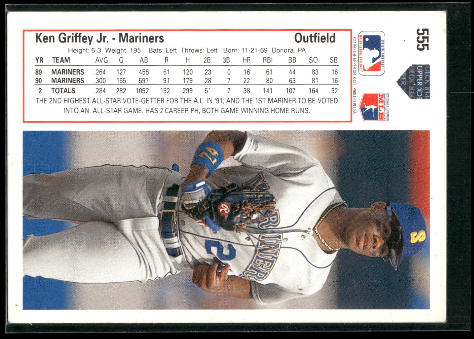 1991 Upper Deck #555 Ken Griffey Jr.