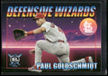 2021 Topps Big League #DW-8 Paul Goldschmidt Defensive Wizards