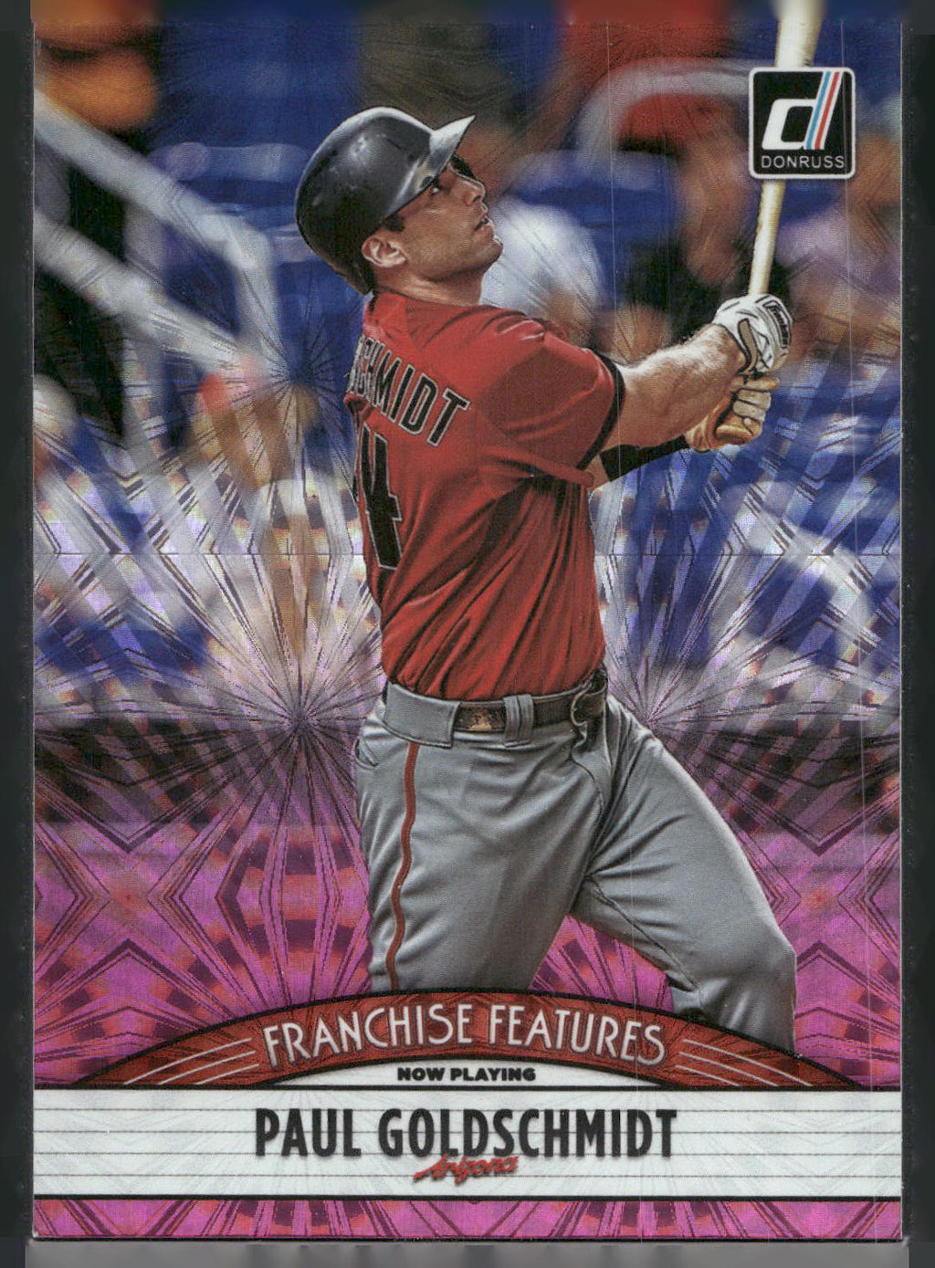 2019 Donruss #FF17 Paul Goldschmidt / Peter Alonso Franchise Features Fireworks