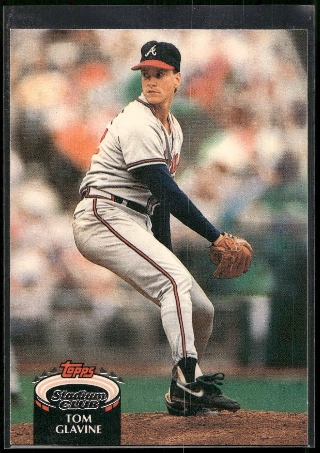1992 Stadium Club #395 Tom Glavine