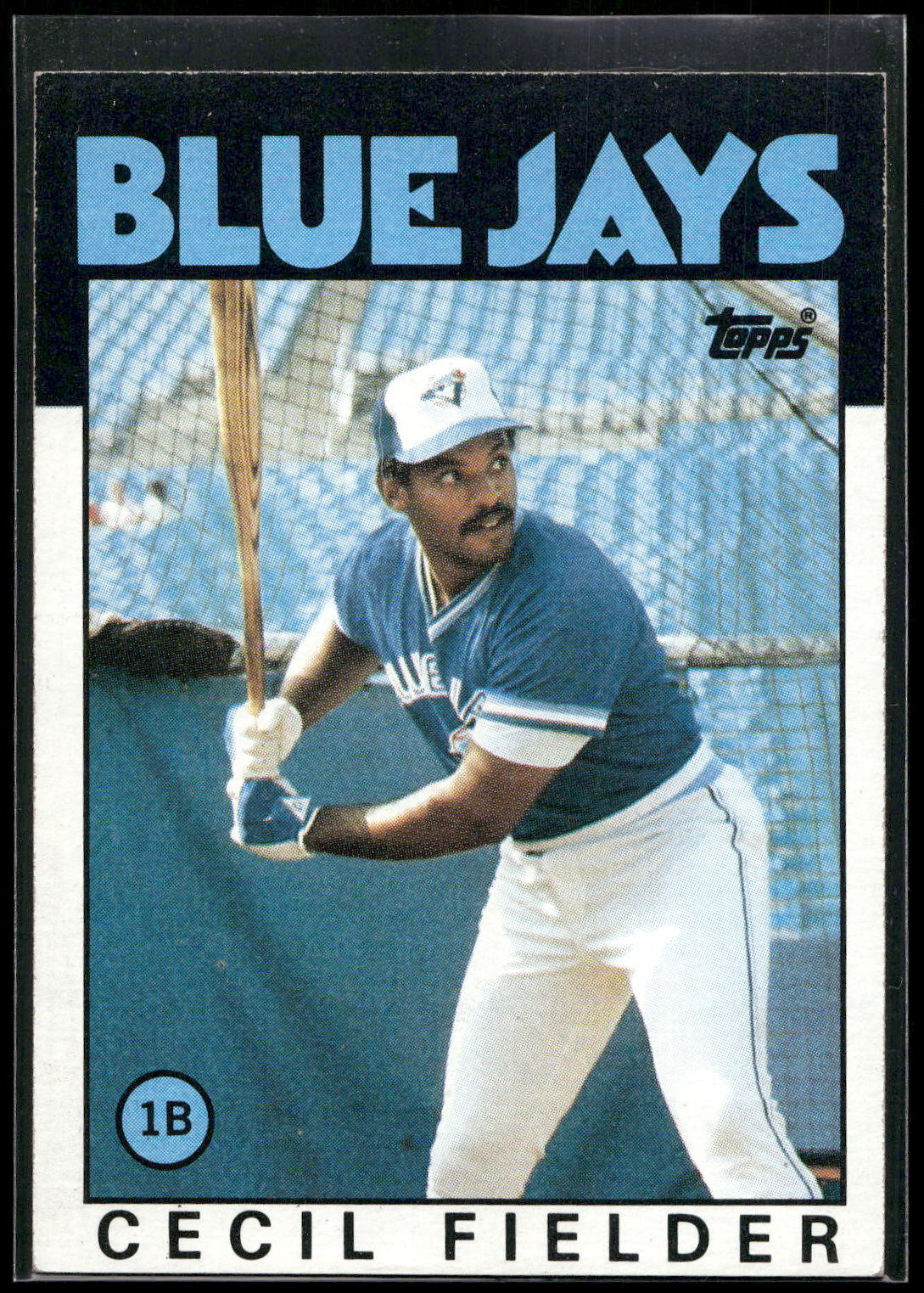 1986 Topps #386 Cecil Fielder