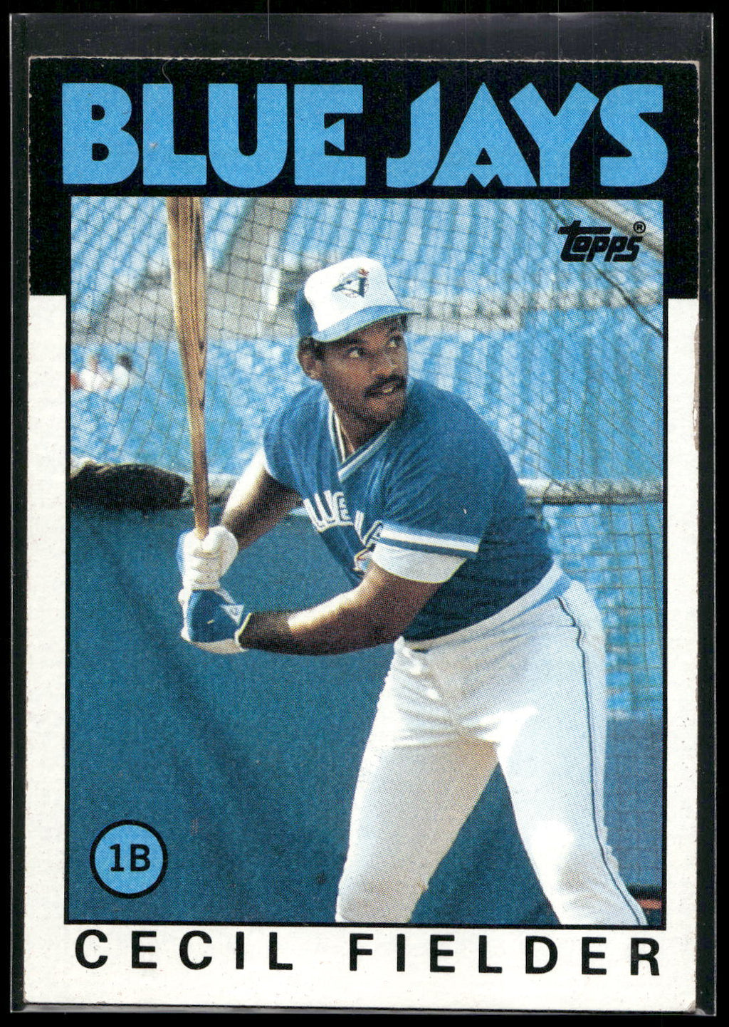 1986 Topps #386 Cecil Fielder