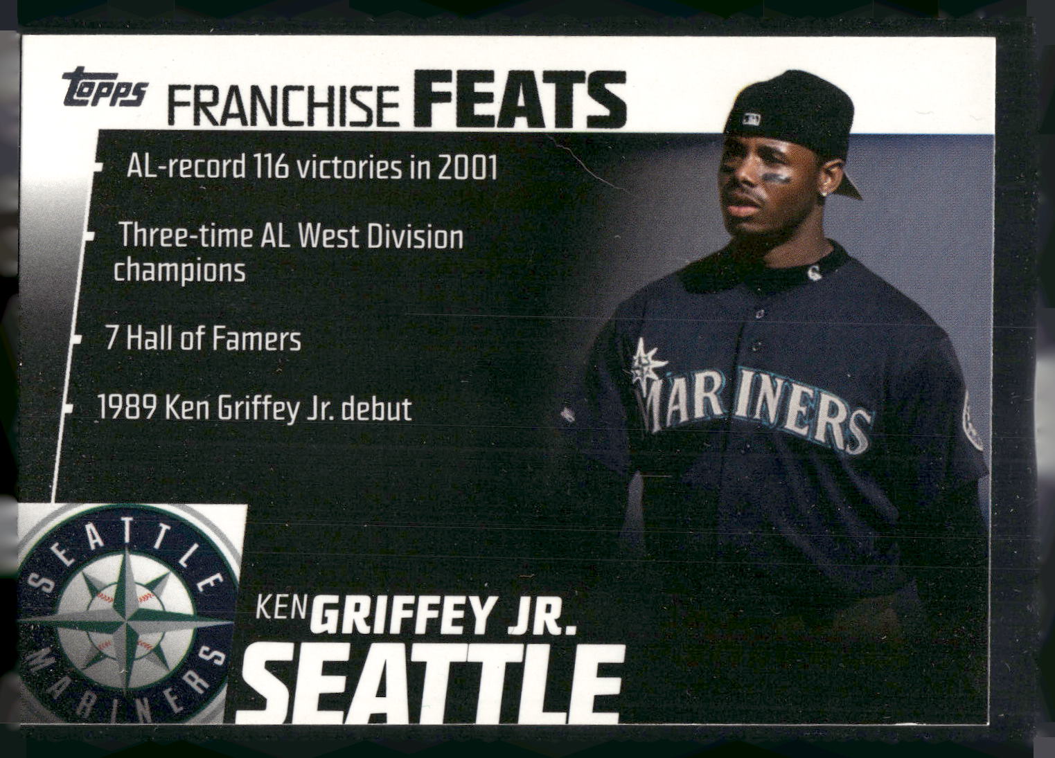 2019 Topps #FF-26 Ken Griffey Jr. Franchise Feats