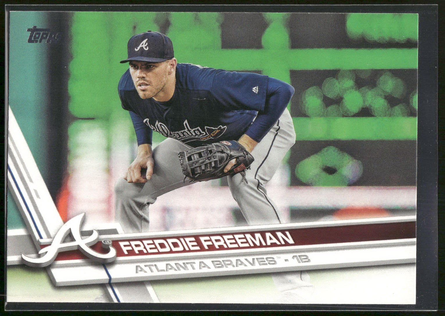 2017 Topps #244 Freddie Freeman