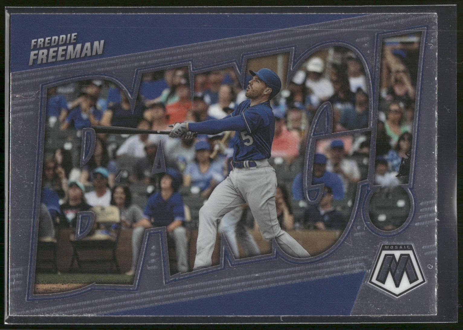 2022 Panini Mosaic #BG-11 Freddie Freeman Bang!