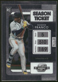 2022 Panini Chronicles #1 Wander Franco Contenders Optic