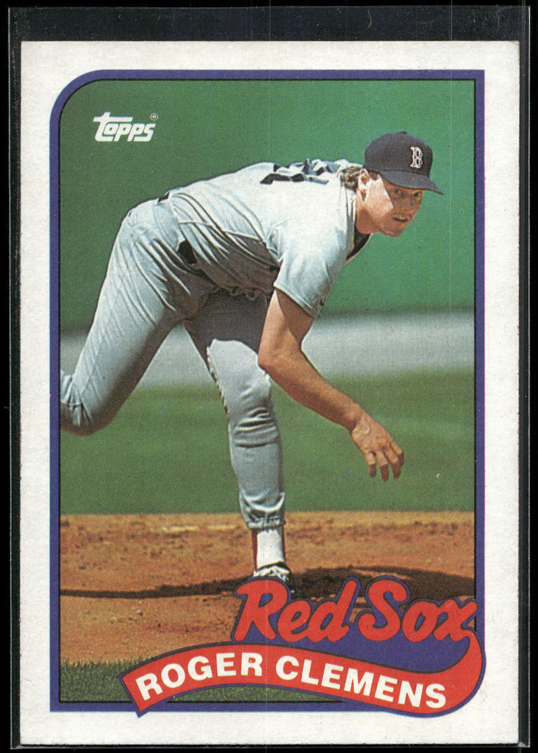 1989 Topps #450 Roger Clemens