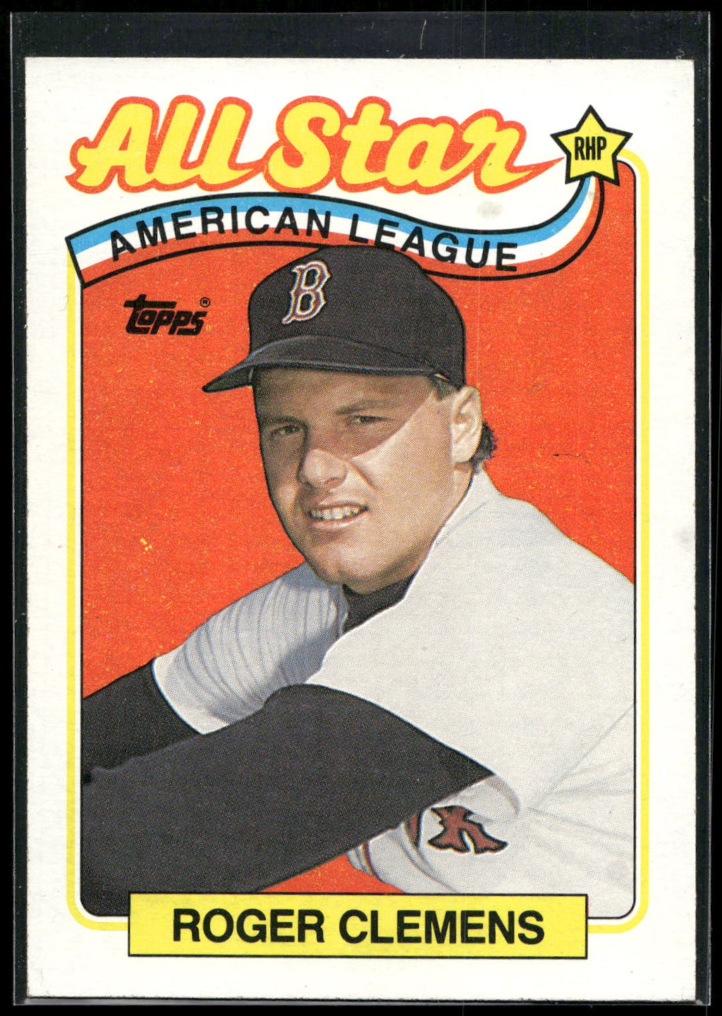 1989 Topps #405 Roger Clemens