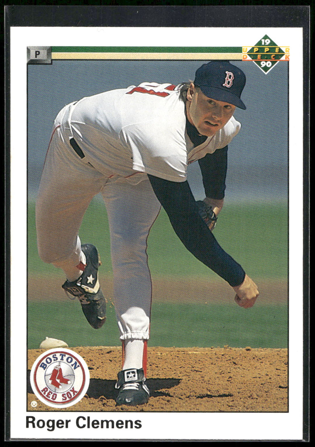 1990 Upper Deck #323 Roger Clemens