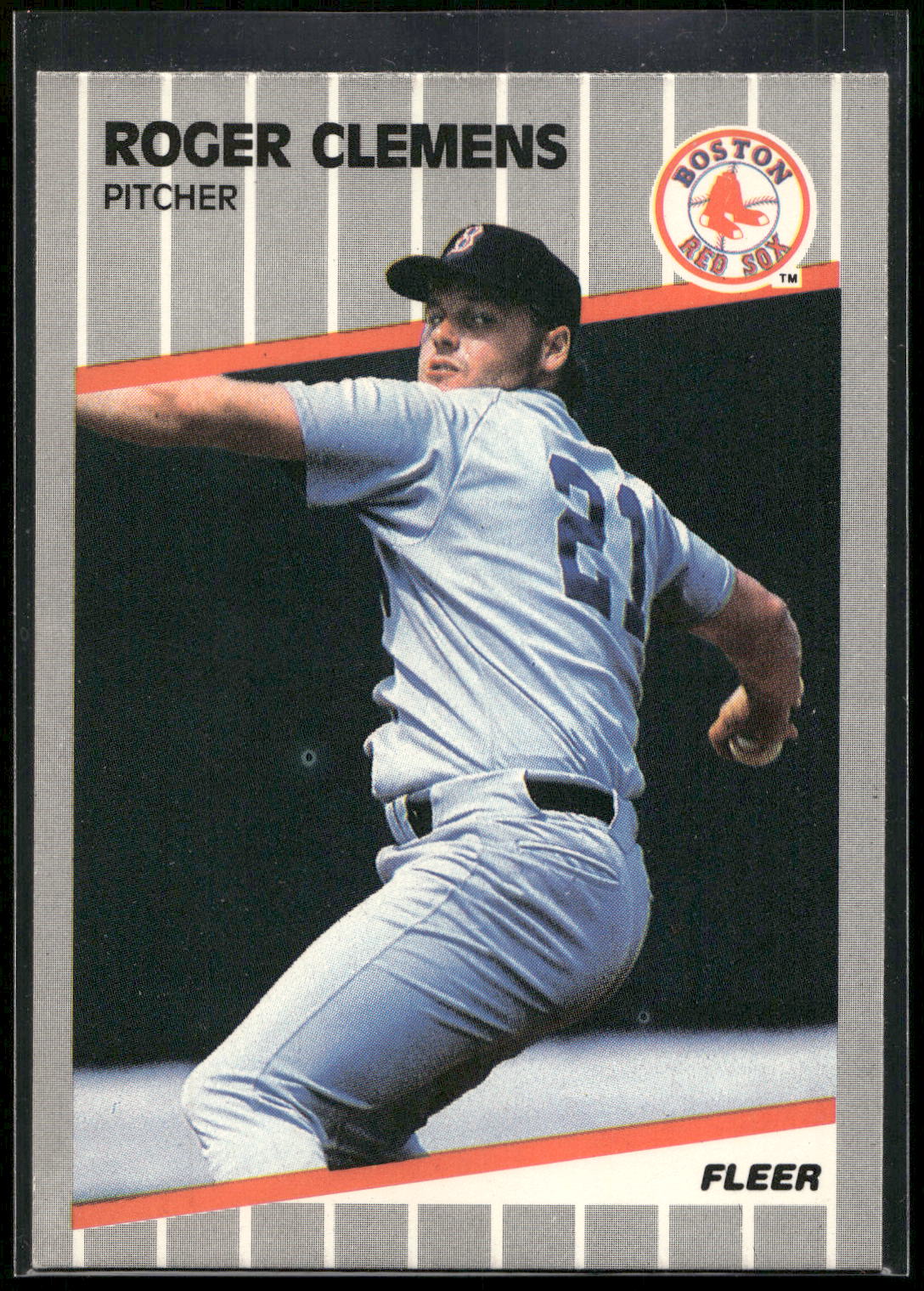 1989 Fleer #85 Roger Clemens